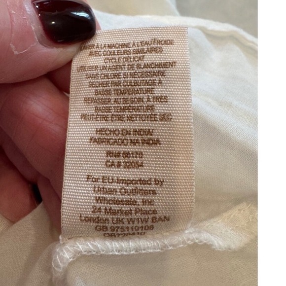 Free People Pablo Embroidered Boho Mini Dress Ruffle Sleeve, size  XS - Picture 7 of 7